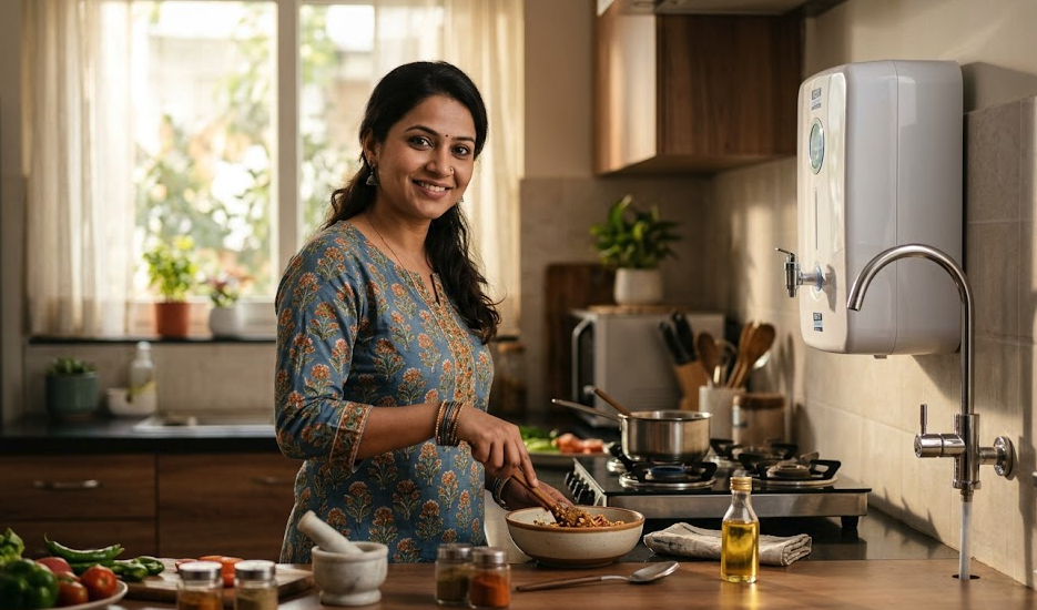 full RO vs MTDS water purifier in Indian kitchen